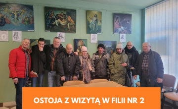 Ostoja z wizytą w bibliotecznej galerii Filii nr 2